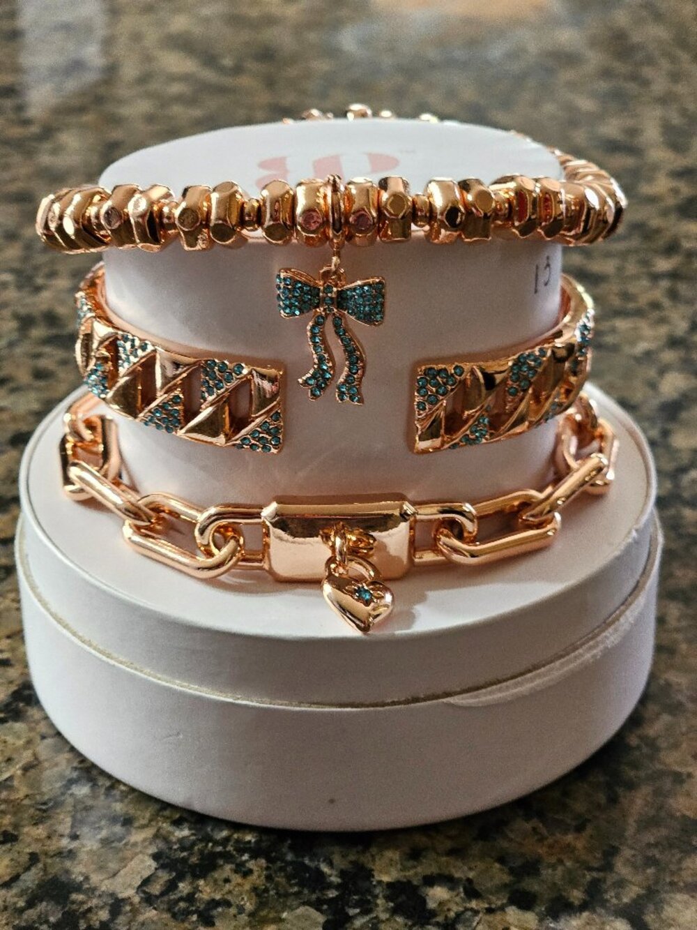 Bomb Party ST67113 "The Sweetheart Lock" Summer Stacks 3-Stack